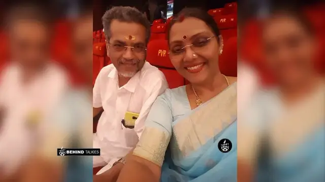 Fathima with Her Husband Babu