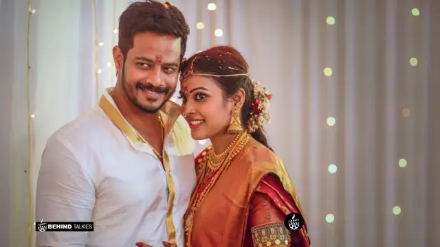 Chandini with Her Husband Nanda