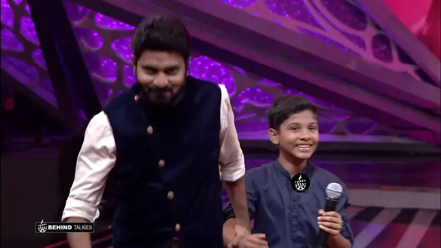 Nikhil and Ma Ka Pa in Super SInger